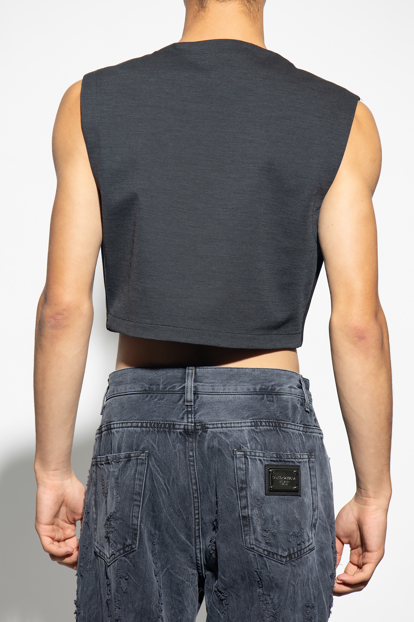 Dolce & Gabbana Panelled vest Men's Clothing Vitkac